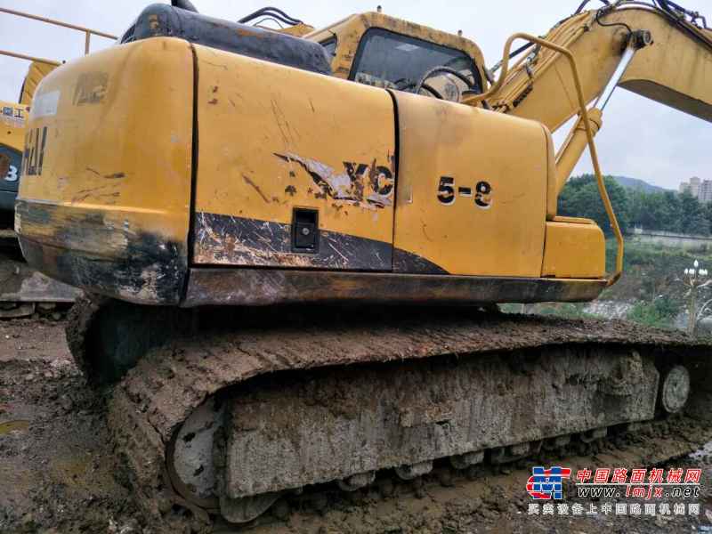 贵州出售转让二手7600小时2012年玉柴YC135挖掘机