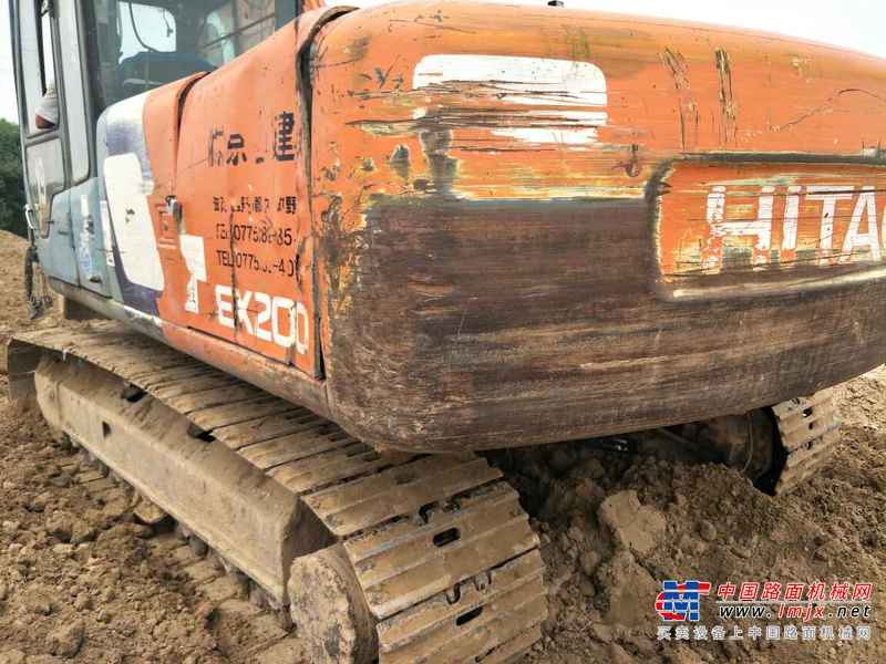 河北出售转让二手16000小时2003年日立EX200挖掘机