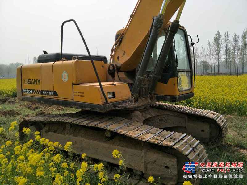 河南出售转让二手8000小时2009年三一重工SY210C挖掘机