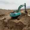 内蒙古出售转让二手13000小时2007年神钢SK250LC挖掘机