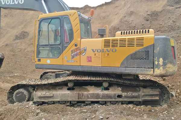 甘肃出售转让二手6600小时2010年沃尔沃EC290BLC挖掘机