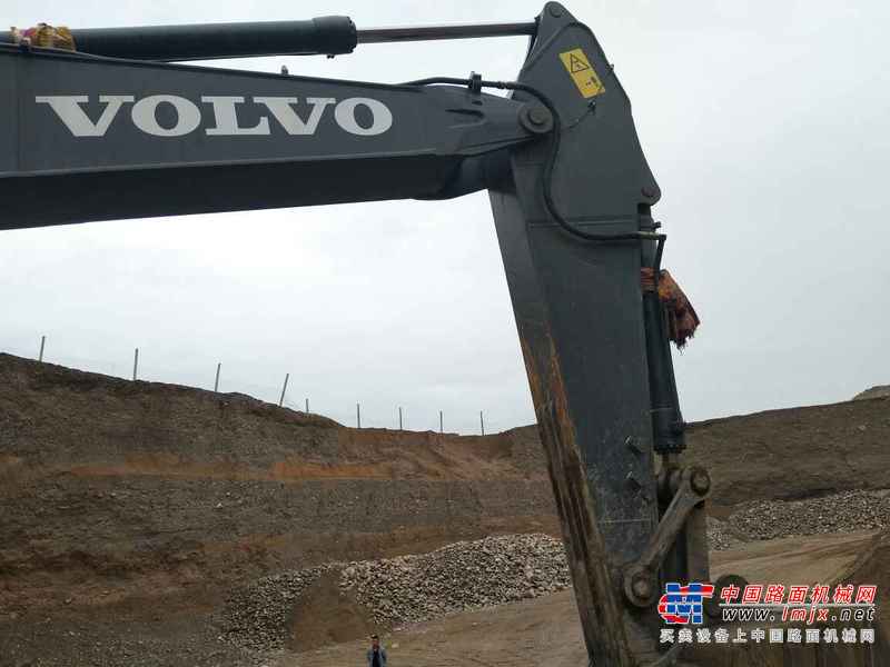 甘肃出售转让二手6600小时2010年沃尔沃EC290BLC挖掘机