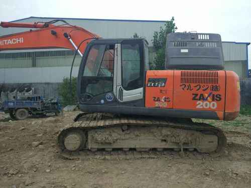 山东出售转让二手8600小时2010年日立EX200挖掘机