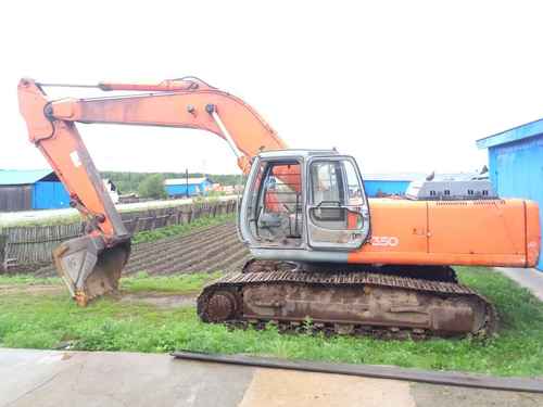 黑龙江出售转让二手11000小时2003年日立EX350挖掘机