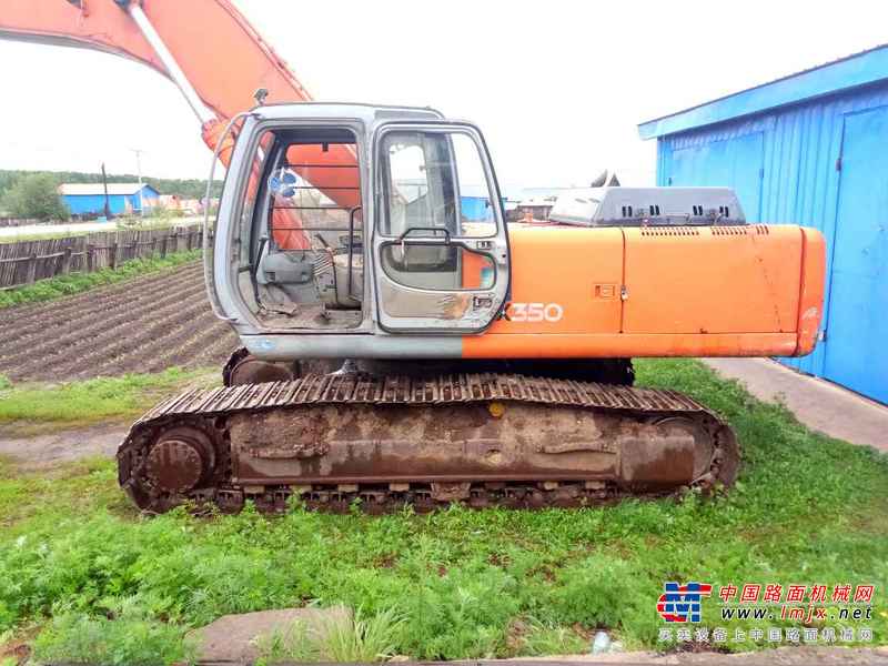 黑龙江出售转让二手11000小时2003年日立EX350挖掘机