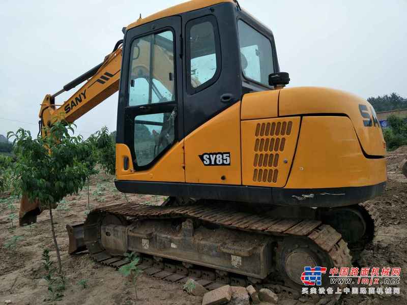 甘肃出售转让二手7000小时2010年三一重工SY75C挖掘机