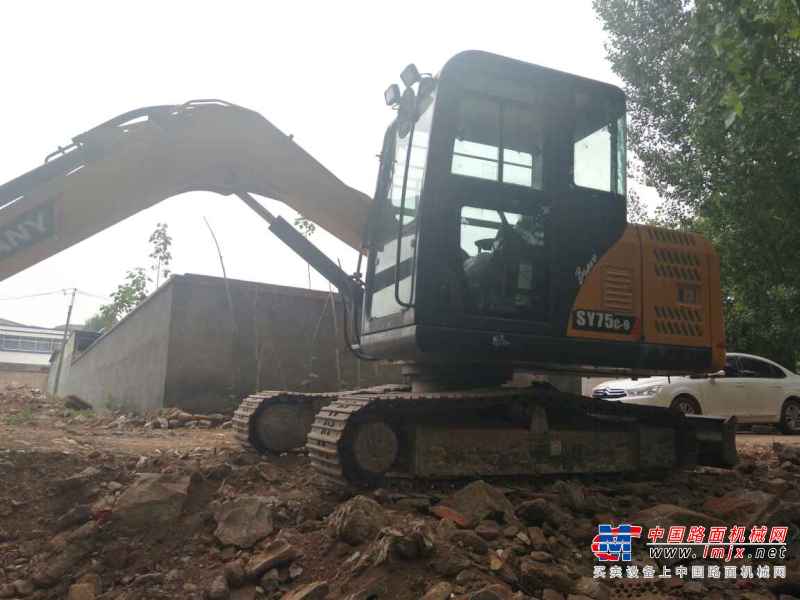 山东出售转让二手1000小时2015年三一重工SY65C挖掘机
