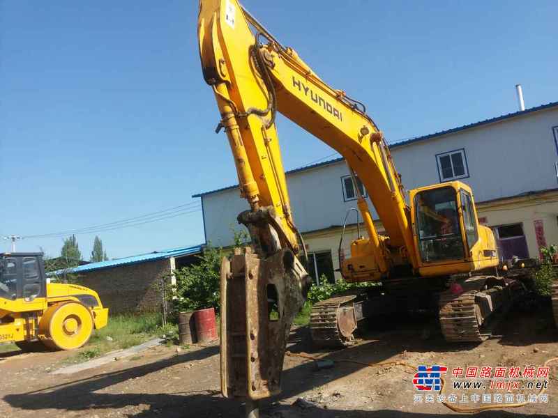 山西出售转让二手12000小时2007年现代R305LC挖掘机