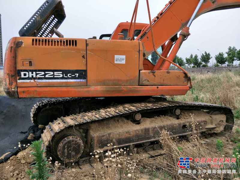 河南出售转让二手11621小时2008年斗山DH225LC挖掘机