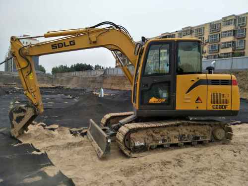 河南出售转让二手200小时2017年临工LG680E挖掘机