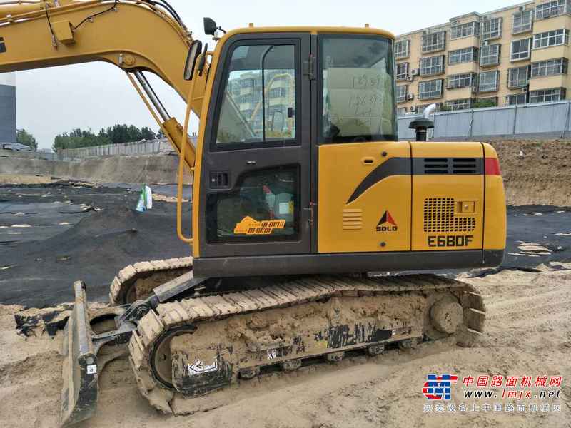 河南出售转让二手200小时2017年临工LG680E挖掘机