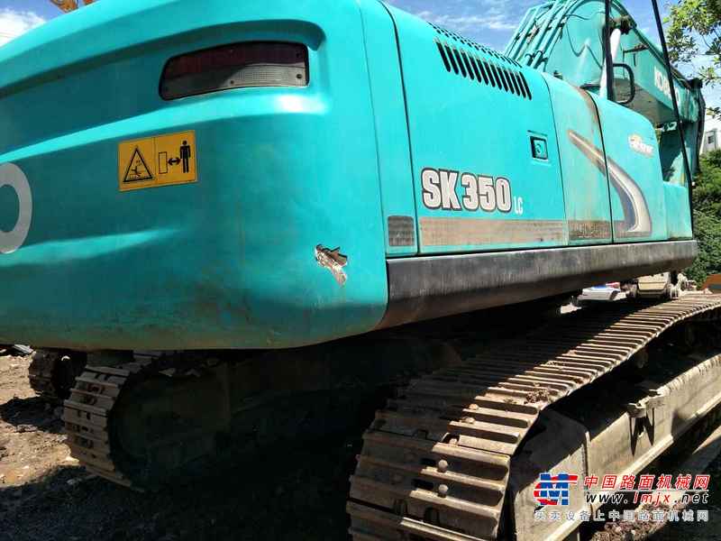 云南出售转让二手9856小时2010年神钢SK350LC挖掘机