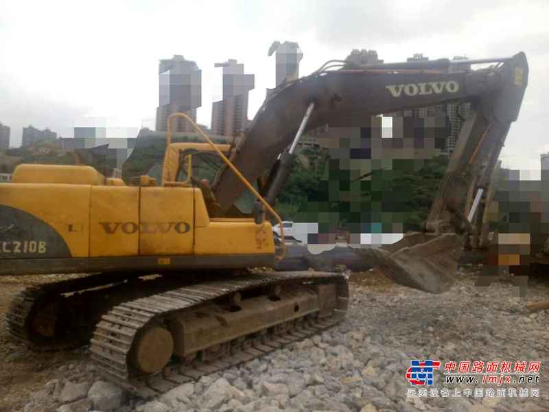 贵州出售转让二手11800小时2009年沃尔沃EC210B挖掘机