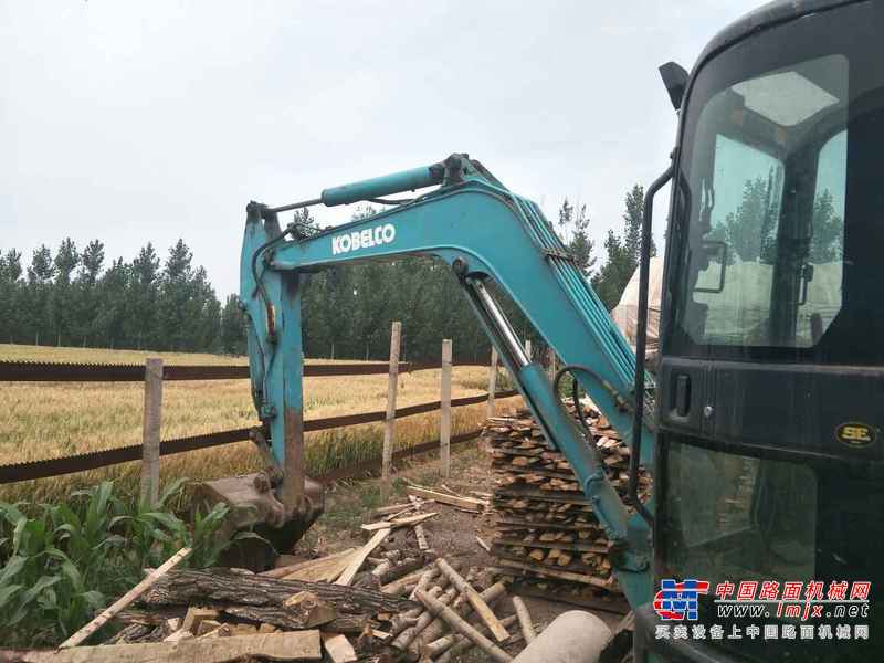 河北出售转让二手12000小时2008年神钢SK55挖掘机