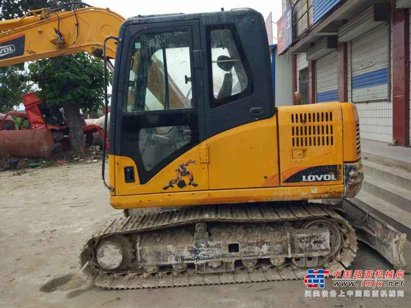 山东出售转让二手3200小时2013年福田雷沃FR80G挖掘机