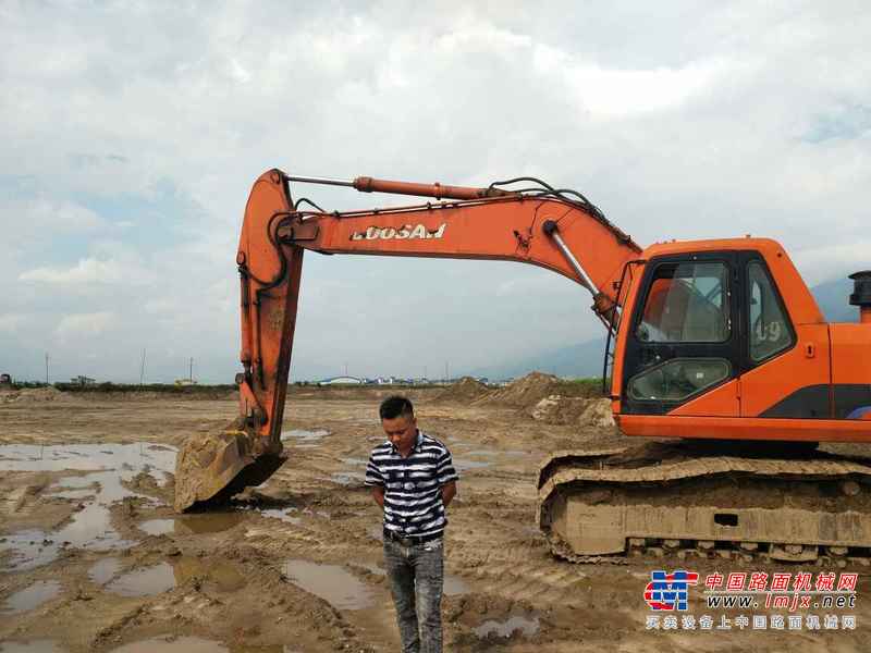 云南出售转让二手16750小时2007年大宇DH220LC挖掘机
