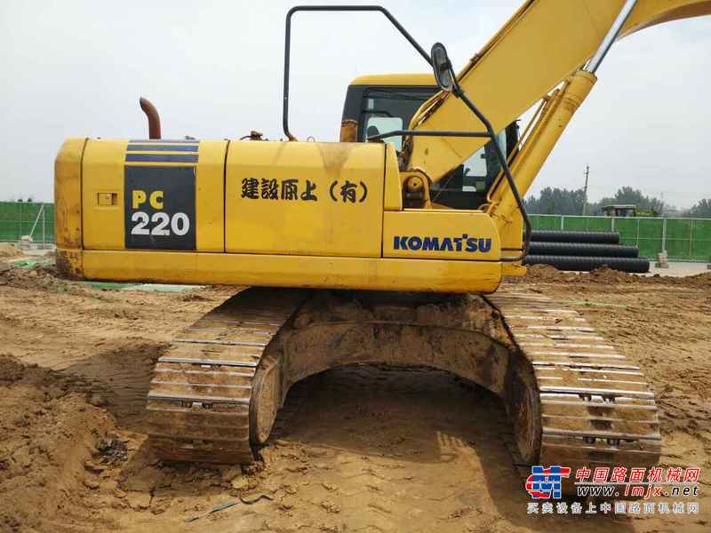 河南出售转让二手11500小时2007年小松PC200挖掘机