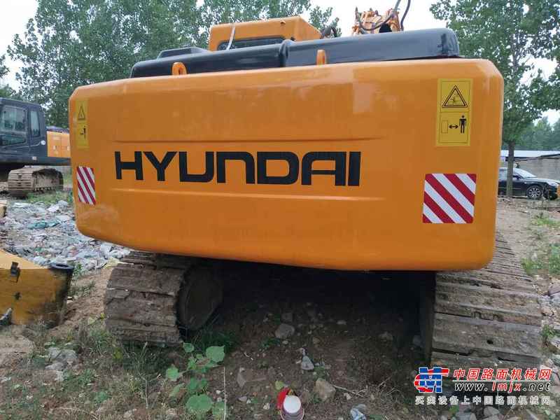河南出售转让二手12000小时2008年现代R225LC挖掘机
