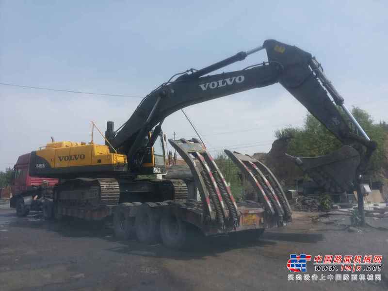 山西出售转让二手11000小时2011年沃尔沃EC460BLC挖掘机
