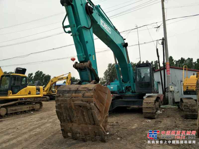 天津出售转让二手9800小时2011年神钢SK460挖掘机