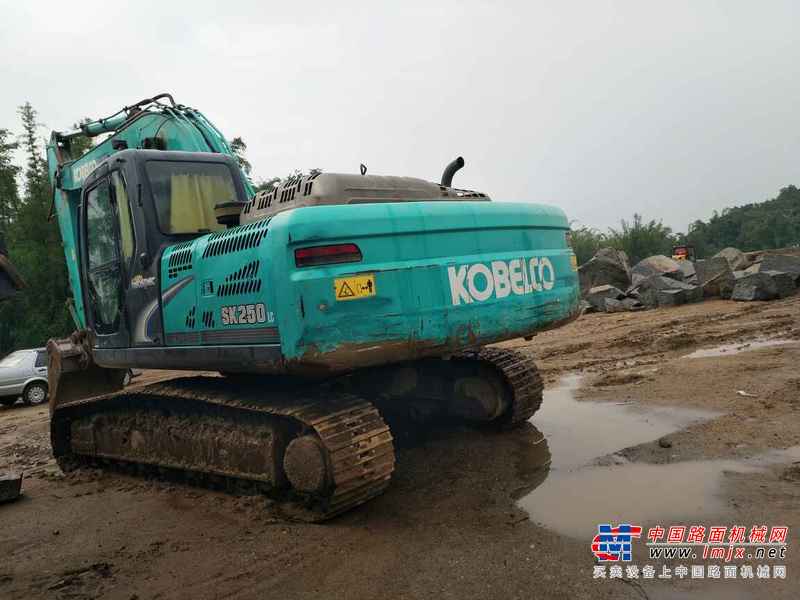 云南出售转让二手5683小时2012年神钢SK250挖掘机