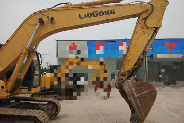 陕西出售转让二手3000小时2013年柳工CLG922D挖掘机
