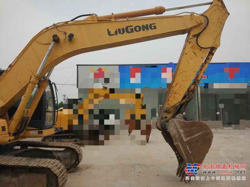 陕西出售转让二手3000小时2013年柳工CLG922D挖掘机