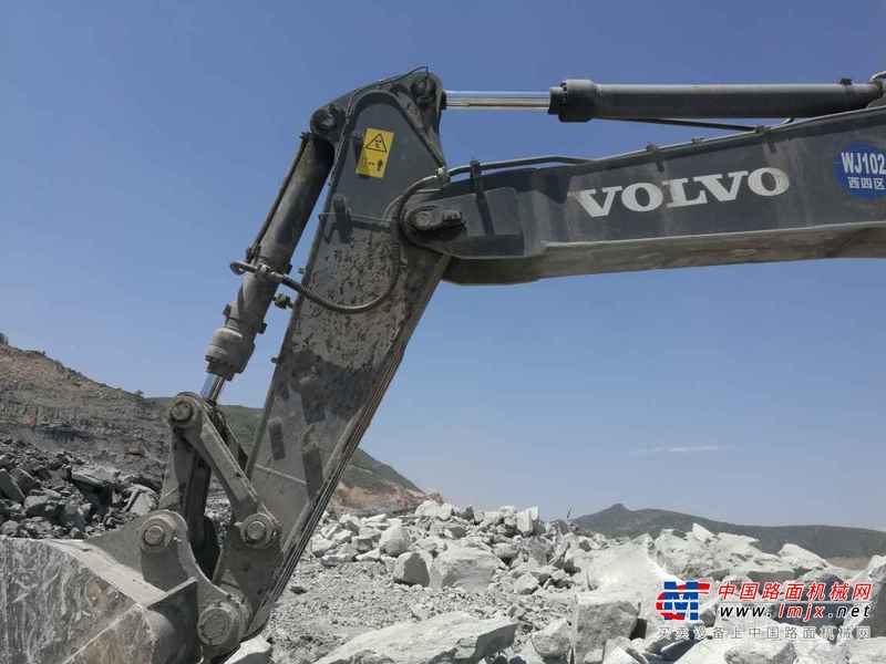 山西出售转让二手2196小时2012年沃尔沃EC460BLC挖掘机