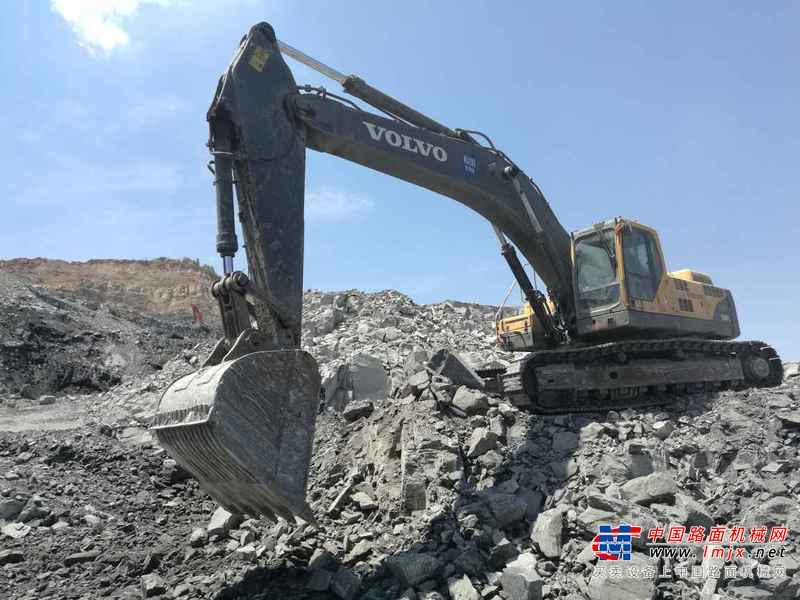 山西出售转让二手12000小时2012年沃尔沃EC460BLC挖掘机