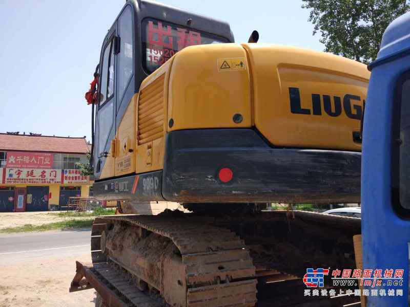 山东出售转让二手2100小时2012年柳工CLG909D挖掘机