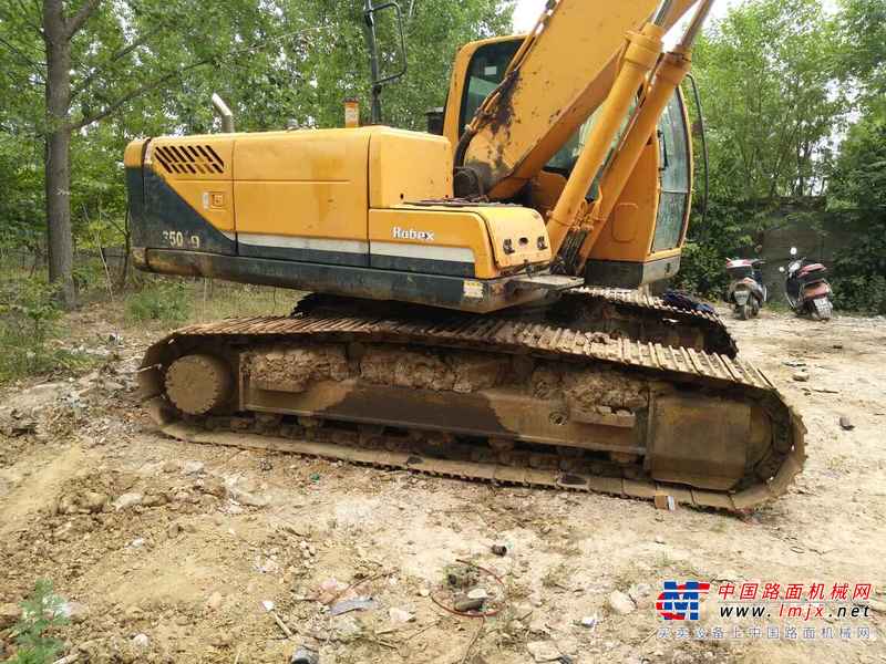 河南出售转让二手6000小时2012年现代R215挖掘机