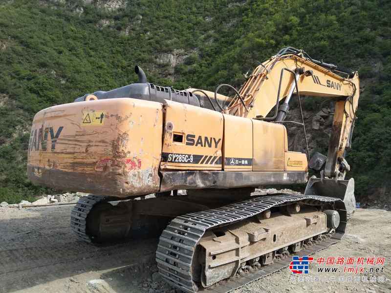 甘肃出售转让二手4000小时2013年三一重工SY285C挖掘机