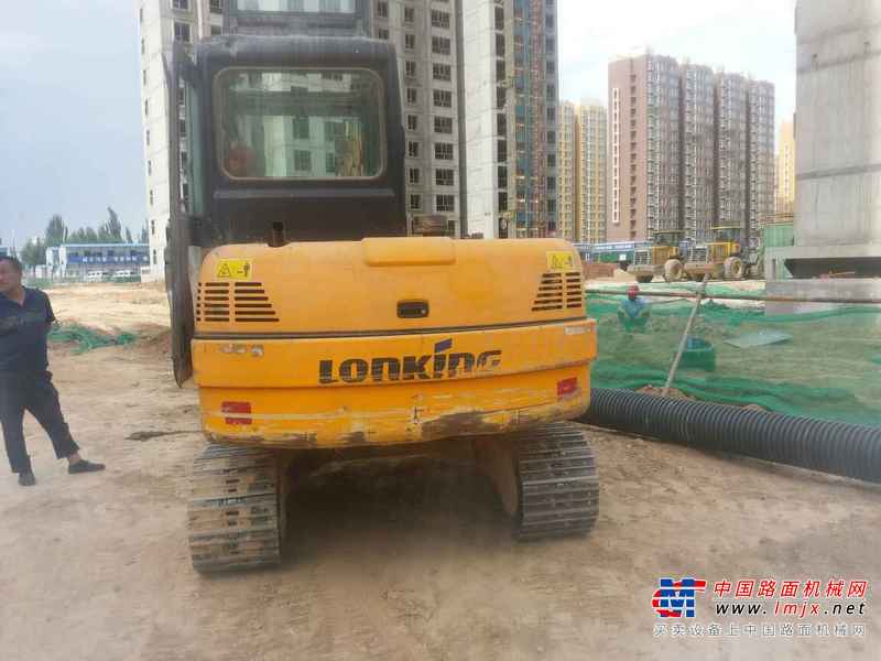 山西出售转让二手5000小时2012年龙工LG6060D挖掘机