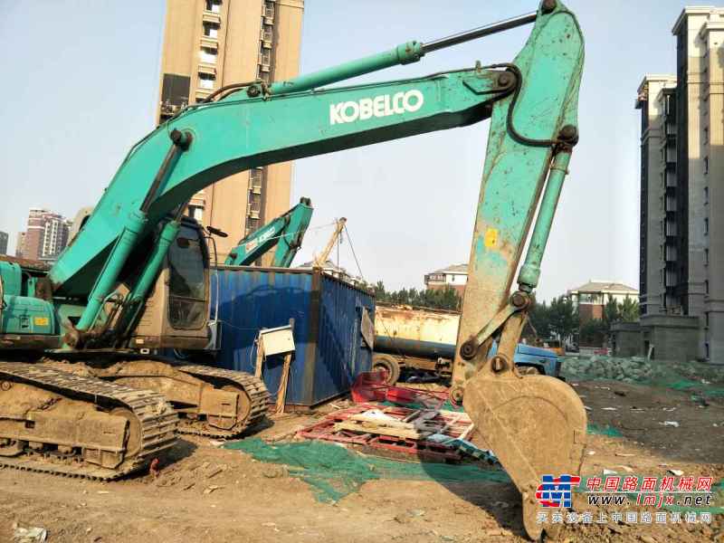 天津出售转让二手12000小时2007年神钢SK210LC挖掘机