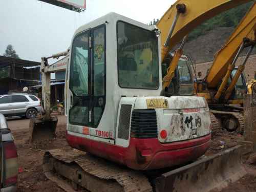 云南出售转让二手8000小时2010年竹内TB150C挖掘机