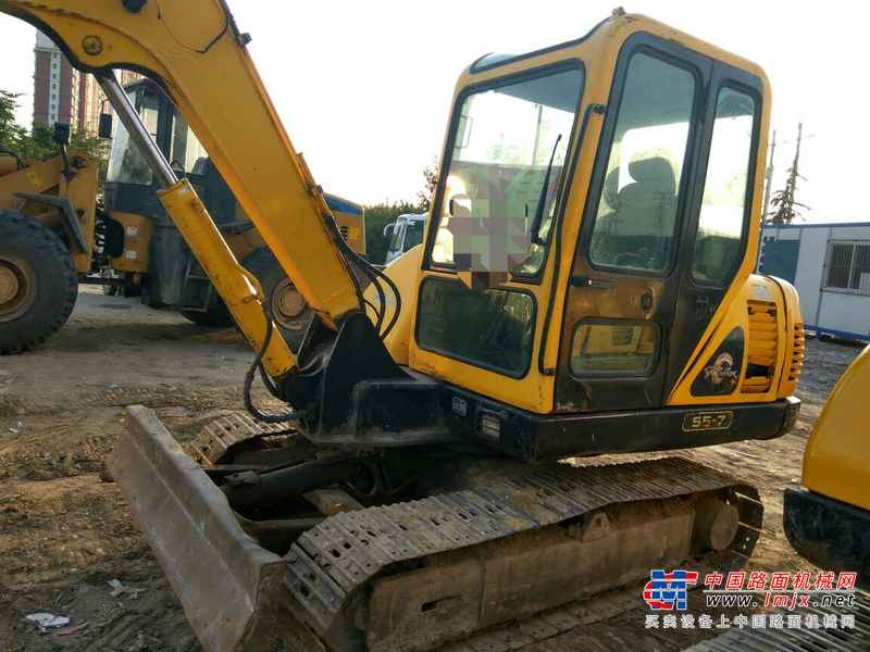 山东出售转让二手1000小时2008年现代R55挖掘机