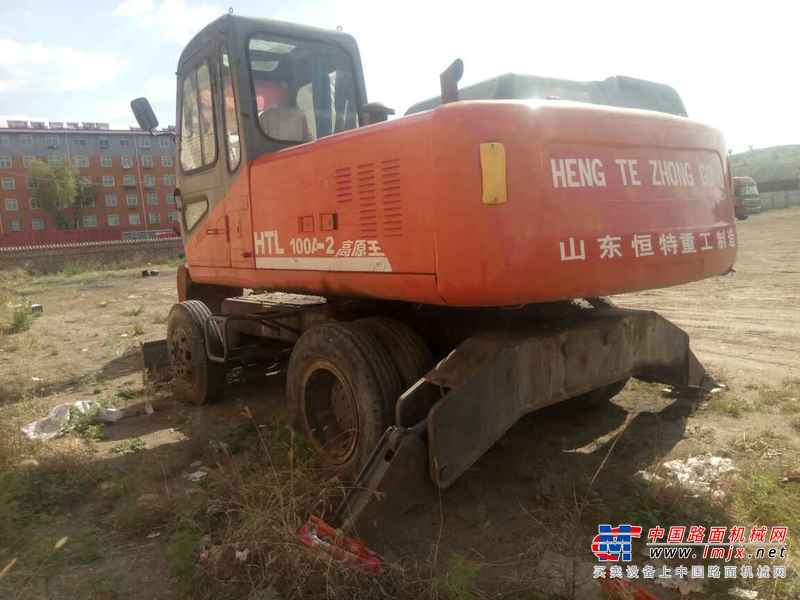 山西出售转让二手4000小时2007年恒特重工轮挖HTL100A挖掘机