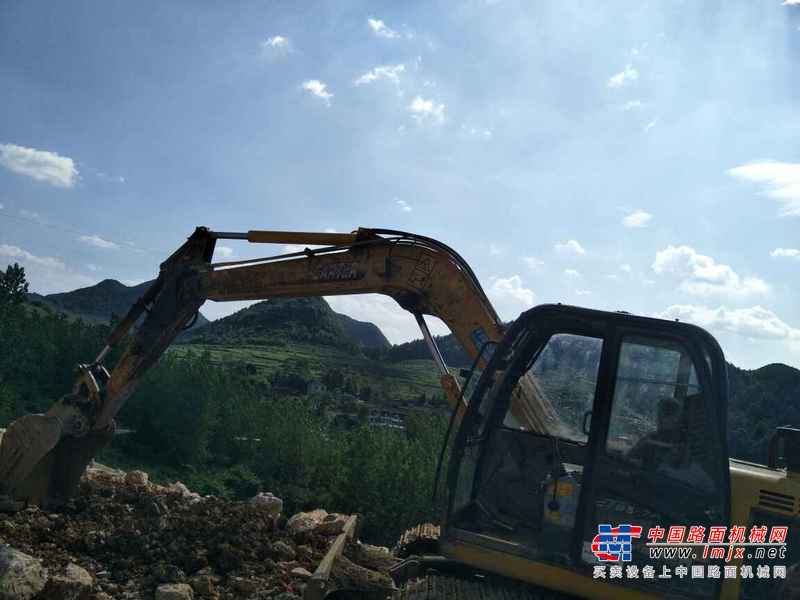 贵州出售转让二手9100小时2011年卡特重工CT80挖掘机