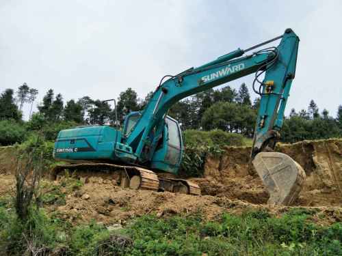 贵州出售转让二手3800小时2014年山河智能SWE150LC挖掘机