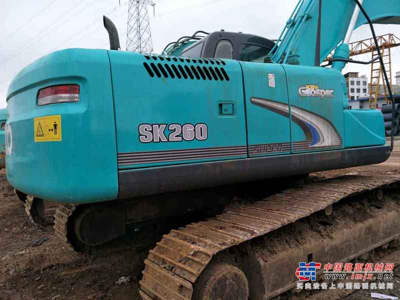 云南出售转让二手8455小时2010年神钢SK260LC挖掘机