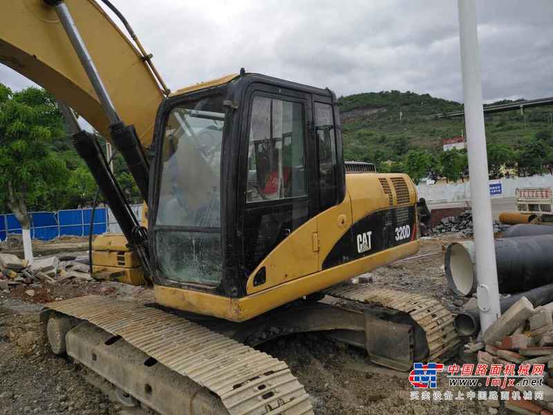 贵州出售转让二手21047小时2008年卡特彼勒320D挖掘机