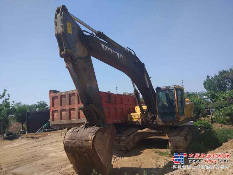 山东出售转让二手12000小时2007年沃尔沃EC290BLC挖掘机