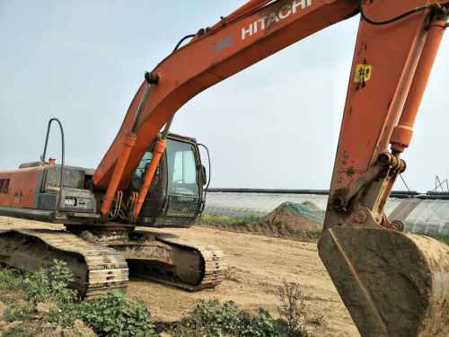 天津出售转让二手12000小时2005年日立ZX200挖掘机