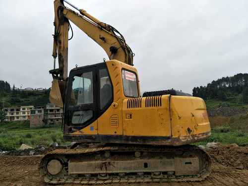 贵州出售转让二手9100小时2009年厦工XG815挖掘机