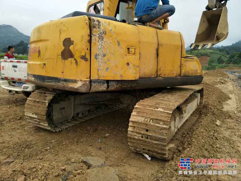 贵州出售转让二手9100小时2009年厦工XG815挖掘机