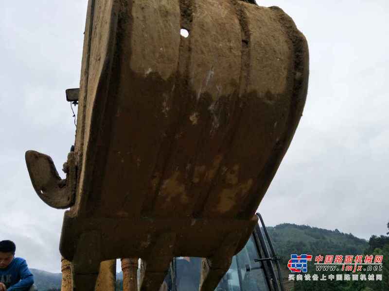 贵州出售转让二手9100小时2009年厦工XG815挖掘机