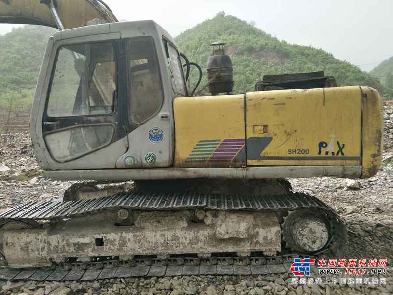 河北出售转让二手22500小时2003年住友SH200A1挖掘机