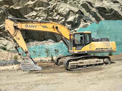 甘肃出售转让二手8700小时2011年三一重工SY335C挖掘机