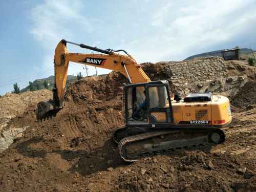 甘肃出售转让二手4500小时2013年三一重工SY225C挖掘机