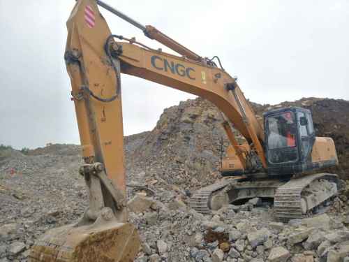 贵州出售转让二手5270小时2010年江麓CN350LC挖掘机